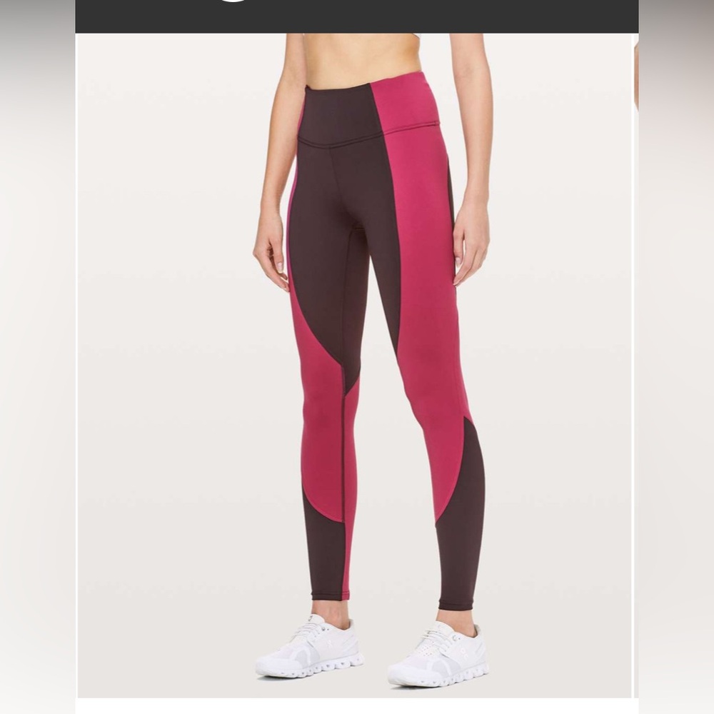 Lululemon Athletica Wake Train Tight 28"
Black Satin Star Ruby new without tags